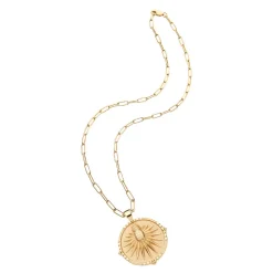 Charleston JW Original Pendant Coin Necklace