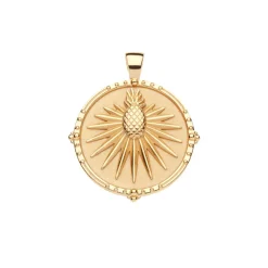 Charleston JW Original Pendant Coin Necklace