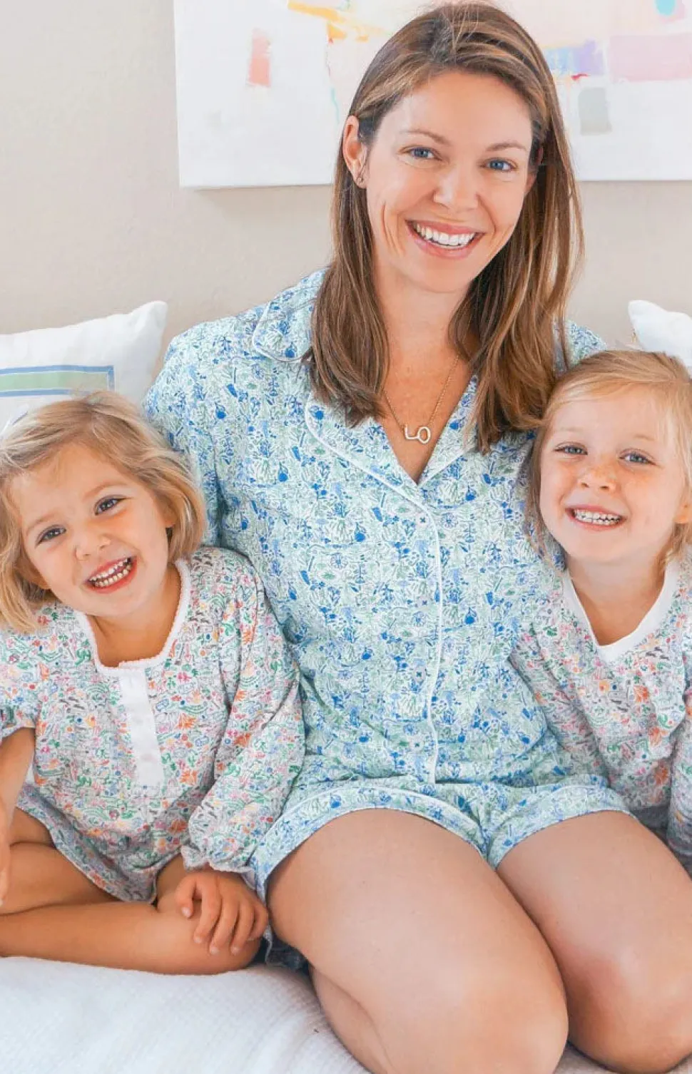 Charleston Women's Button Front Short Pajama Set