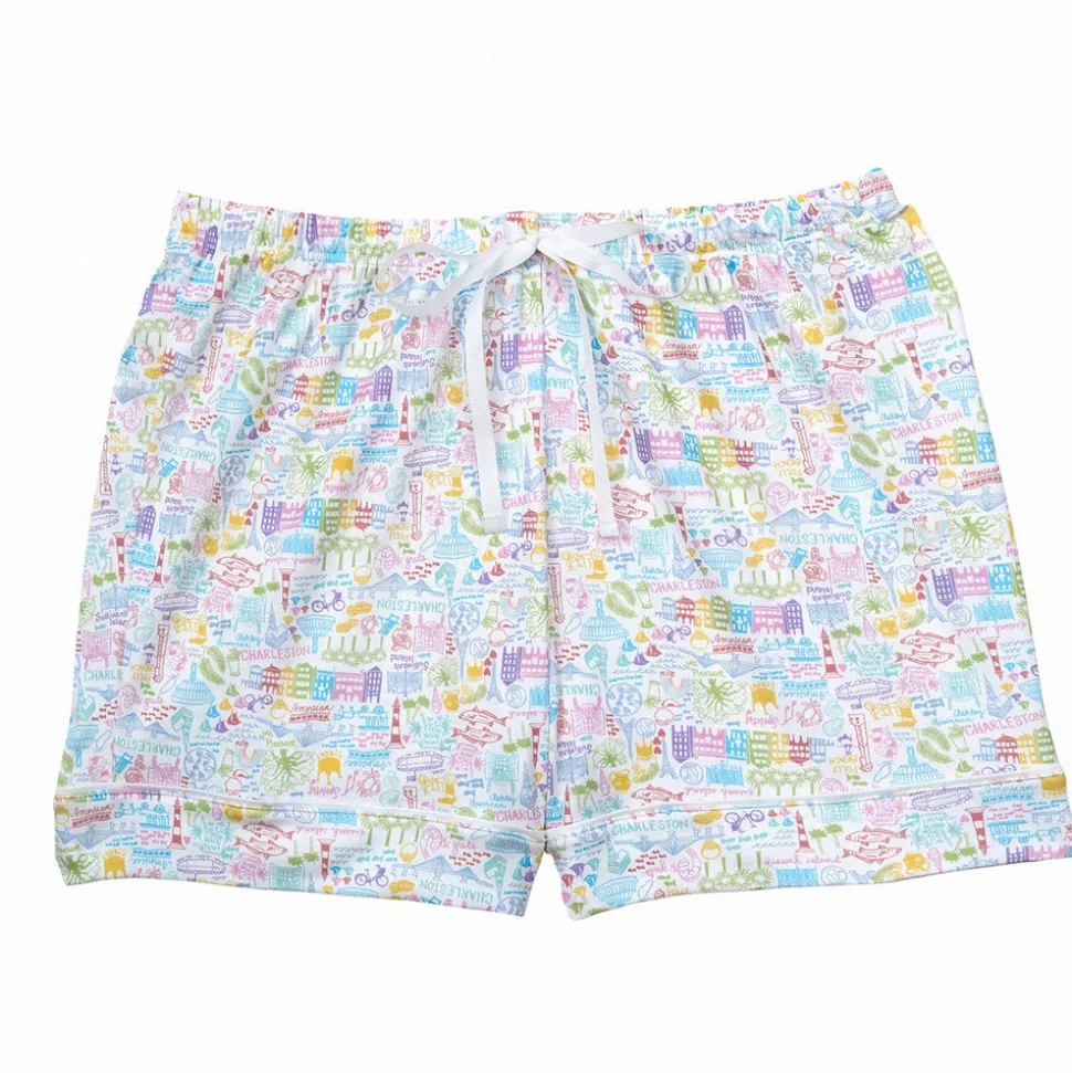 Charleston Women's Button Front Short Pajama Set