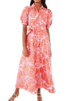 Charlotte Gown Rose Blossom Organza