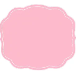 Charlotte Placemat in Pink, Set of 4