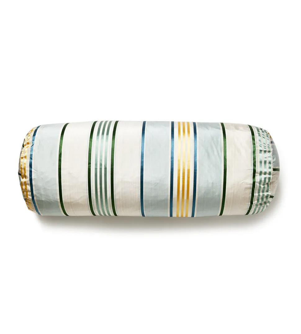 Charlotte Stripe Bolster Pillow