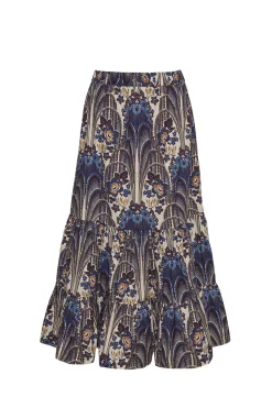 Chase Skirt in Fontaine Egret