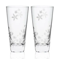 Chatham Bloom Highball Glasses, Set of 2