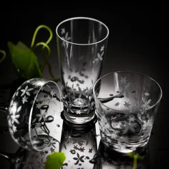Chatham Bloom Highball Glasses, Set of 2