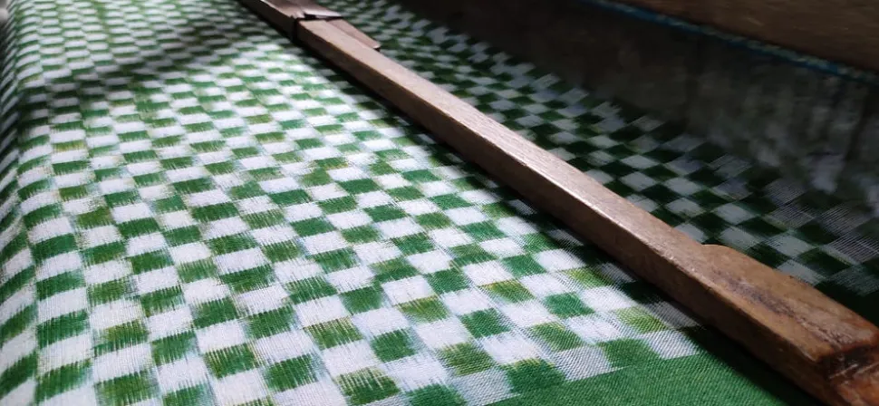 Checkmate Dress in Green