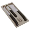 Cheese Set in Wenge Wood with Cleaver, Set of 3
