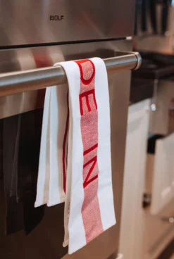 Chef Towels in Made In Red