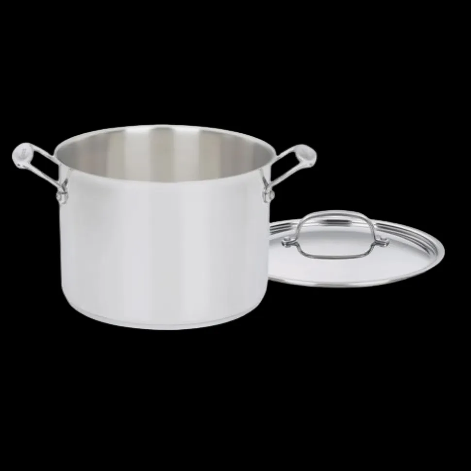 Chef's Classic® 8 Quart Stockpot with Cover in Stainless Steel