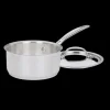 Chef's Classic® Collection 1 Quart Saucepan with Cover in Stainless Steel