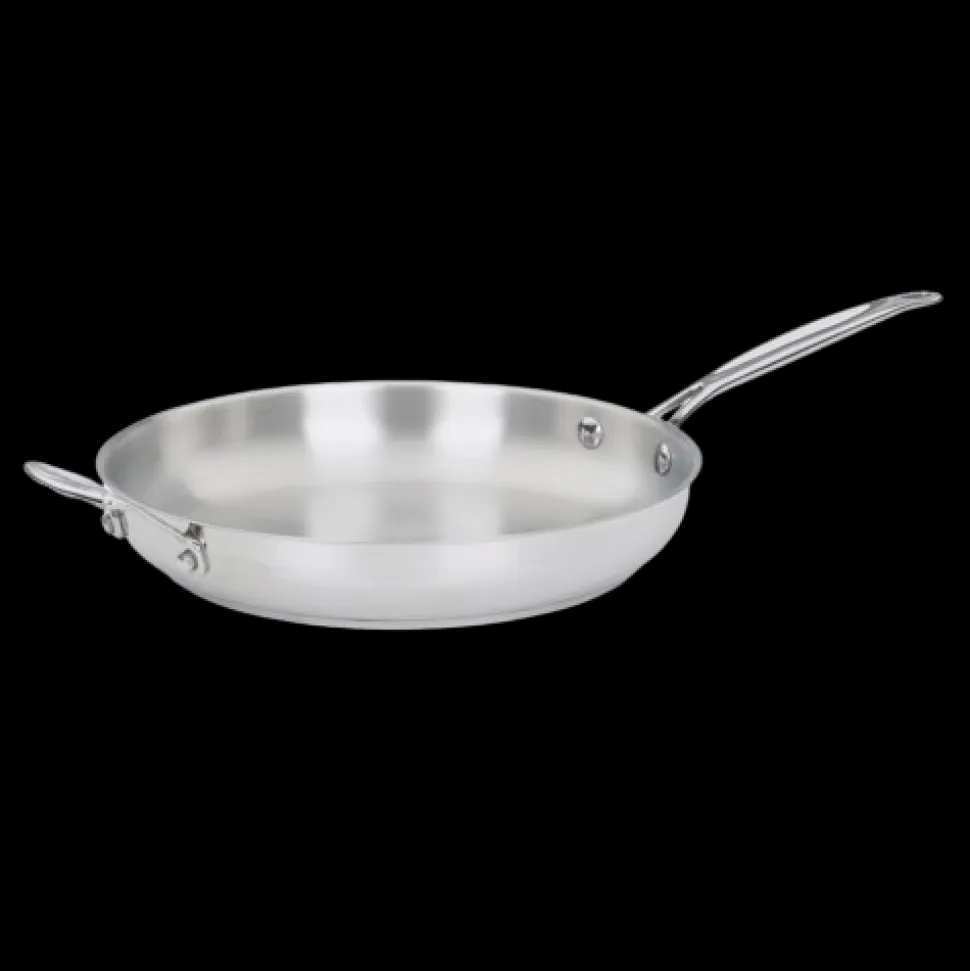 Chef's Classic® Stainless 12'' Skillet with Helper Handle in Stainless Steel
