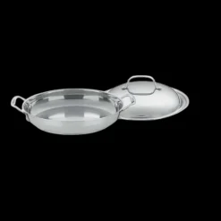 Chef's Classic® Stainless 12" Everyday Pan with Medium Dome Cover in Stainless Steel