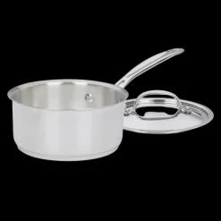 Chef's Classic® Stainless 1.5 Quart Saucepan with Cover in Stainless Steel
