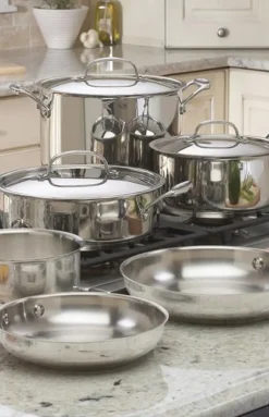 Chef's Classic® Stainless 10-Piece Set in Stainless Steel