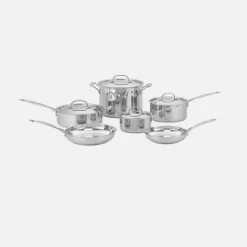 Chef's Classic® Stainless 10-Piece Set in Stainless Steel