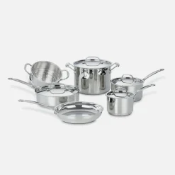 Chef's Classic® Stainless 10-Piece Set in Stainless Steel
