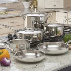 Chef's Classic® Stainless 10-Piece Set in Stainless Steel