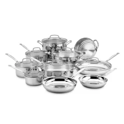 Chef's Classic® Stainless 17-Piece Chef's Classic Stainless Set in Stainless Steel