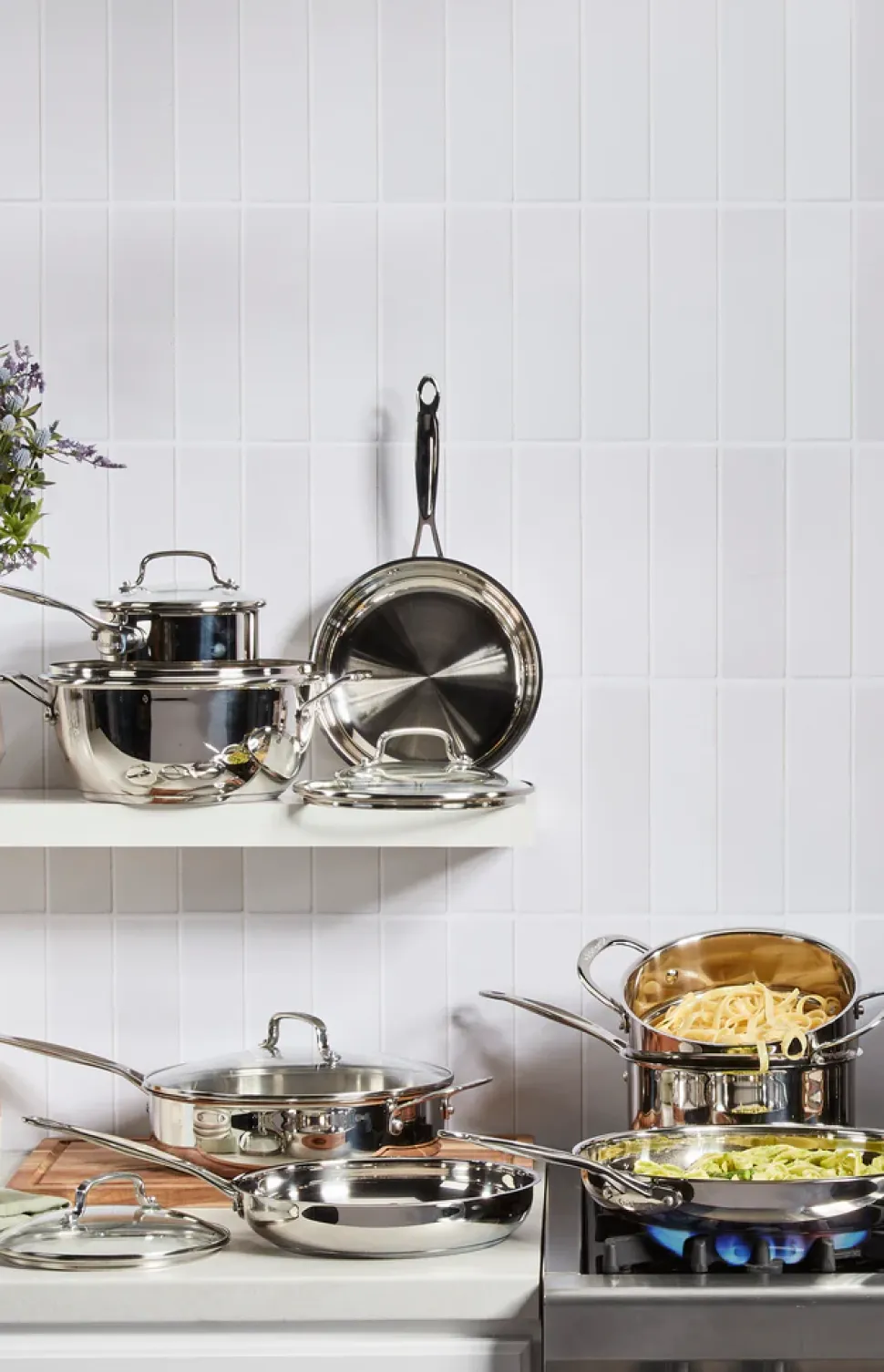 Chef's Classic® Stainless 17-Piece Chef's Classic Stainless Set in Stainless Steel