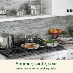 Chef's Classic® Stainless 17-Piece Chef's Classic Stainless Set in Stainless Steel