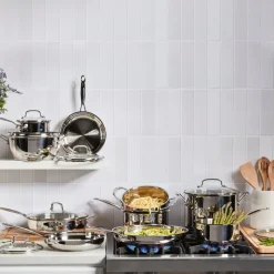 Chef's Classic® Stainless 17-Piece Chef's Classic Stainless Set in Stainless Steel