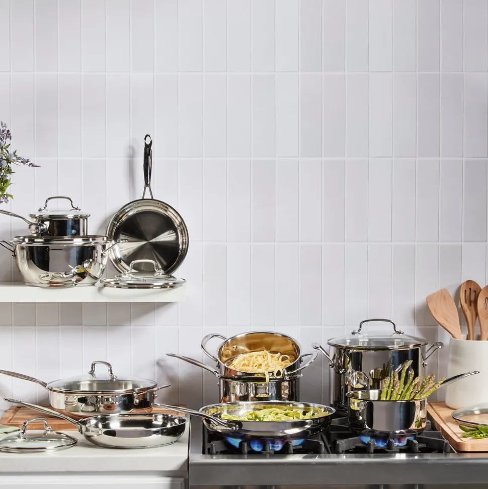 Chef's Classic® Stainless 17-Piece Chef's Classic Stainless Set in Stainless Steel