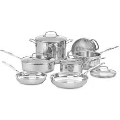 Chef's Classic® Stainless 11-Piece Set in Stainless Steel