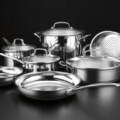 Chef's Classic® Stainless 11-Piece Set in Stainless Steel