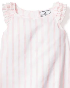 Children’s Pink and White Stripe Amelie Nightgown