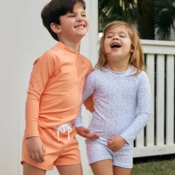 Children's Unisex Calypso Coral Rashguard