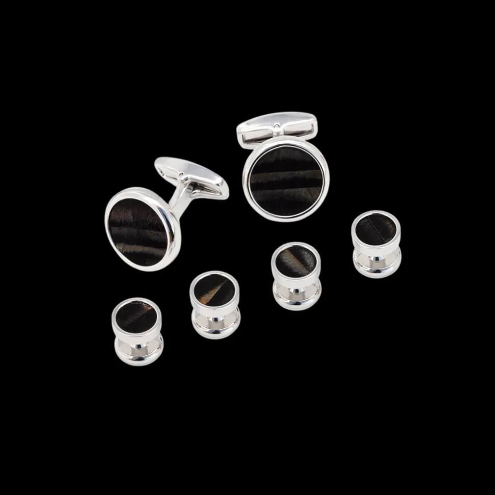 Chino Cufflink & Studs Set