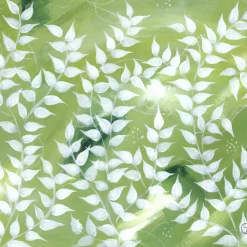 Chinoiserie Abstract En Vert Art Print