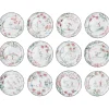Chinoiserie Dinner Plates, Set of 12