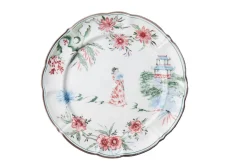 Chinoiserie Dinner Plates, Set of 12