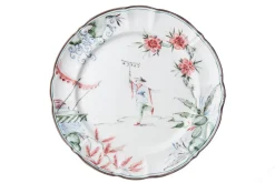 Chinoiserie Dinner Plates, Set of 12