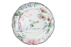 Chinoiserie Dinner Plates, Set of 12