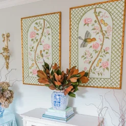 Chinoiserie Panel Print Pair | Le Jardin De Elizabeth