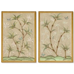 Chinoiserie Panel Print Pair | Bamboo En Fleur
