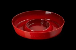 Chip and Dip Platter in Cerise