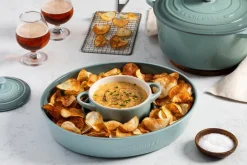 Chip and Dip Platter in Sea Salt