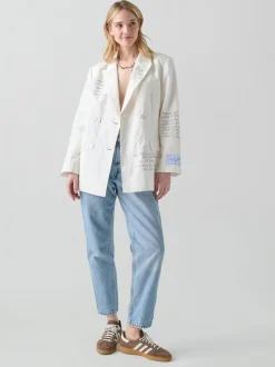 Chora Blazer in Cream