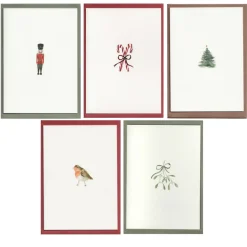 Christmas Cards, Set of 5