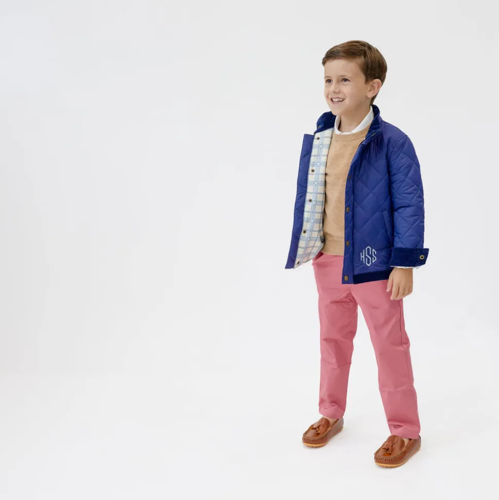 Christopher Crewneck Sweater in Clubhouse Camel