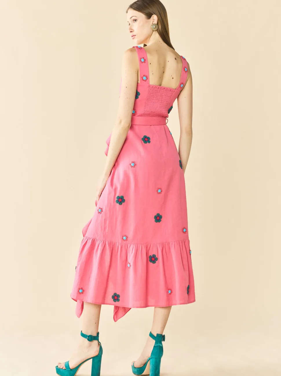 Cindy Dress in Pink Party