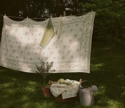 Cipoletti x Nadia Co. Fine Italian Linen Tablecloth