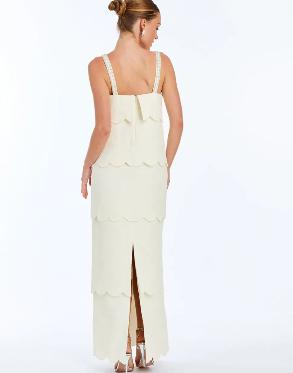 Citrine Convertible Gown in Ivory