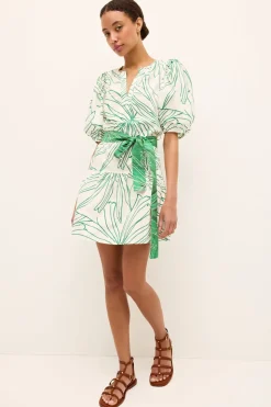 Clara Dress in Palm