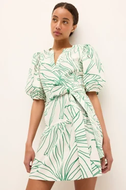 Clara Dress in Palm