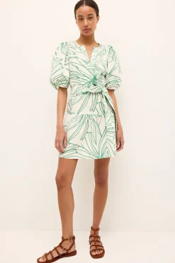 Clara Dress in Palm